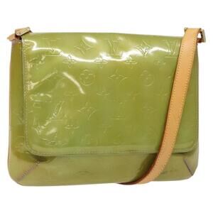 LOUIS VUITTON Monogram Vernis Thompson Street Bag Baby Blue M91009